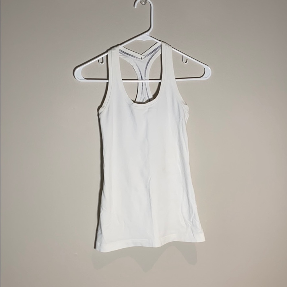 Lululemon - white tank - size 4
